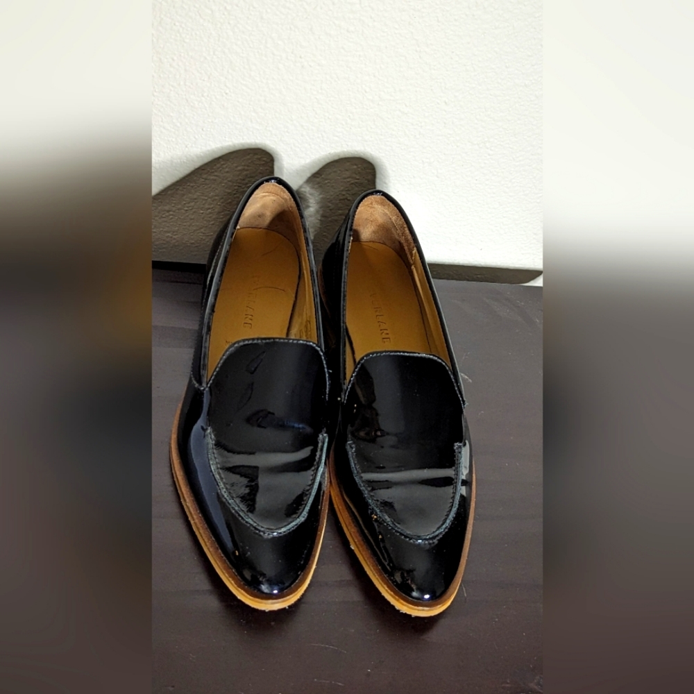 Everlane Modern Loafer Black Patent Leather size 6